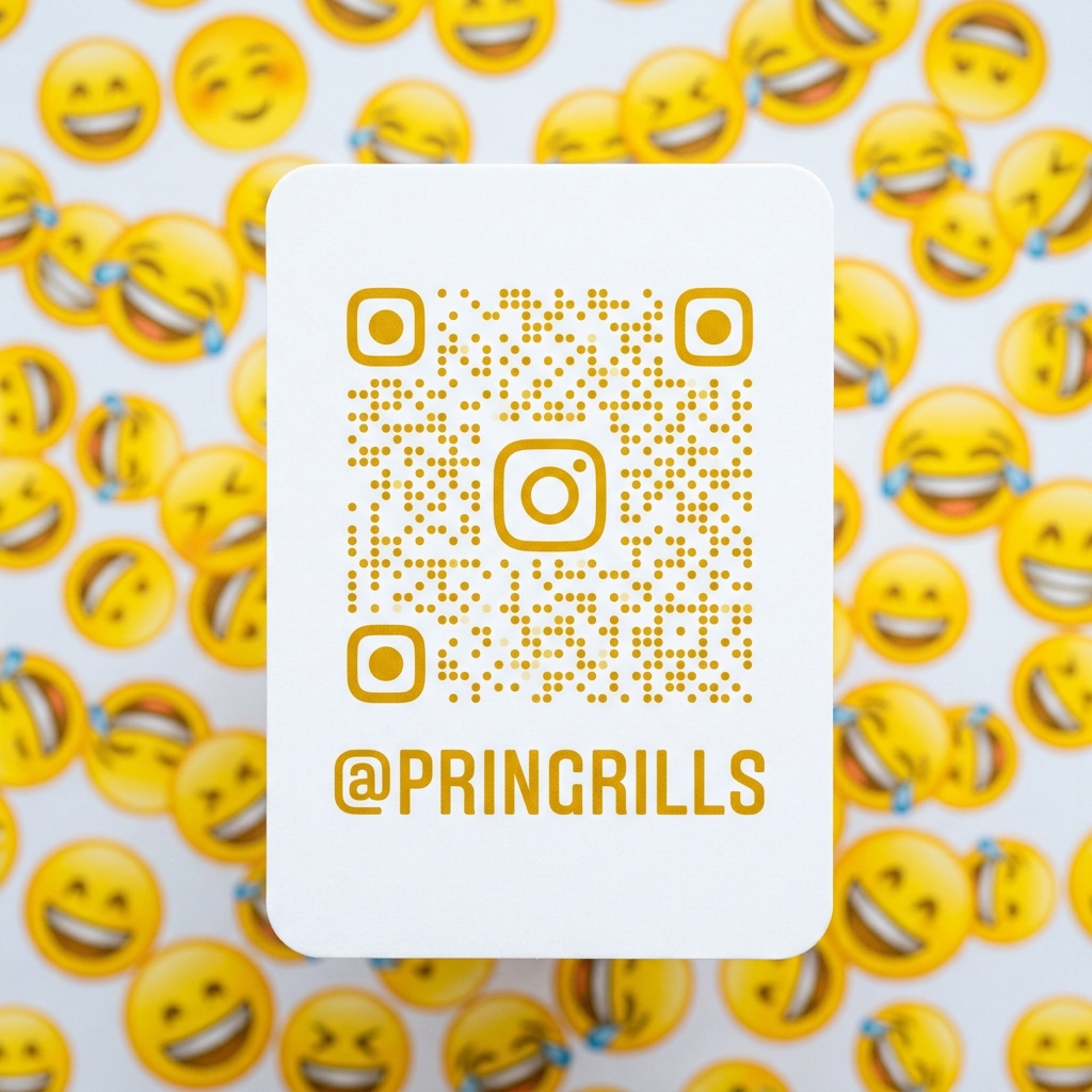 Scan to follow @PRINGRILLS on Instagram